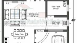 30 ideas de planes de apartamentos de 20 x 40 en 2020