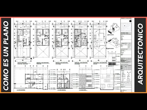 Planos arquitectónicos de casas de una planta: medidas precisas
