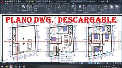 Cómo descargar un plano arquitectónico de una casa en formato DWG: Guía paso a paso