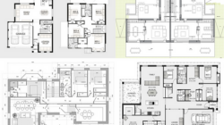 Descarga planos arquitectónicos de casas residenciales en PDF