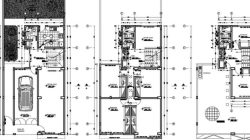 Descubre cómo elaborar planos arquitectónicos de casas de 3 pisos en AutoCAD