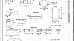 Dibujos de muebles para planos arquitectónicos: ¡Inspírate con estas ideas!