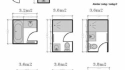 Diseños de baños planos: ideas arquitectónicas