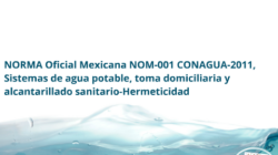 Lo que todos son   qué debes  Hacer y  expresar sobre Nom-001-conagua-2011