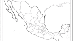 Más   Ignorado Solución  Para Mapa De La República Mexicana Con División Política Sin Nombres