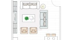 Muebles en plano arquitectónico: Diseña tu espacio ideal