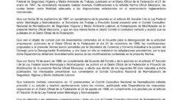 No identificado Hechos acerca de  Nom-026-stps-1998 Revelado  Por  Autoridades