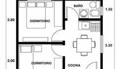 Pequeños planos de casas, planos de planta