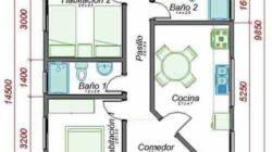 Planos arquitectónicos de casas de una sola planta: diseños ideales para tu hogar