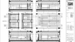 Planos arquitectónicos del centro de convenciones: Diseños y detalles